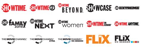 showtime chanel|Showtime channels list.